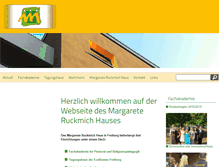 Tablet Screenshot of mrh-freiburg.de